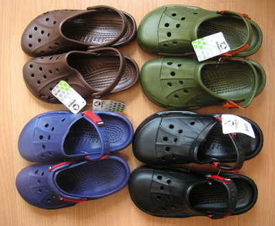 Crocs shoes are not a good clothing choice for self defense