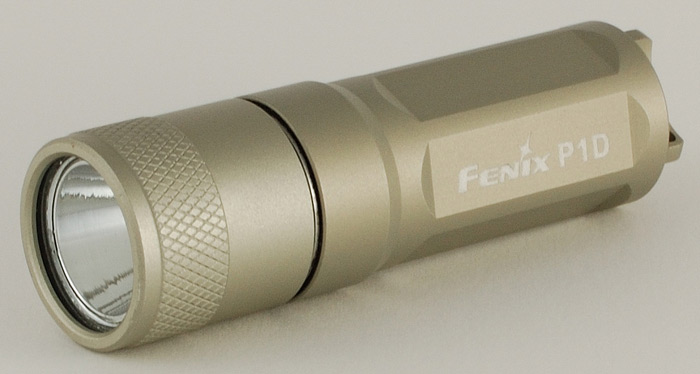 Fenix P1D tactical flashlight