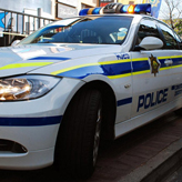 Police Response - South African police car