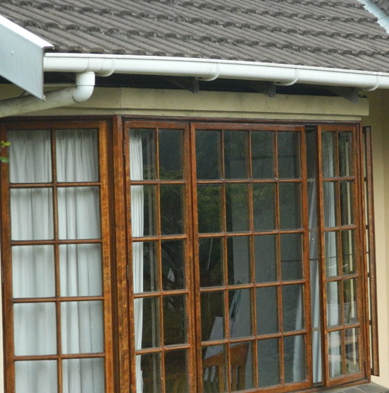 Home Window Security - Wooden burglar bars