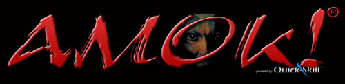 Amok! Combatives website logo
