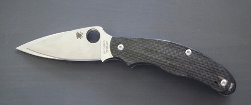 Folding knife for self defense - Spyderco Calypso